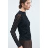 Top VIRIKKE a maniche lunghe con collo alto