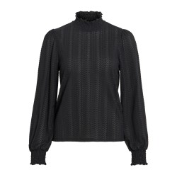 VILYRI Blusenshirt mit Smokdetail