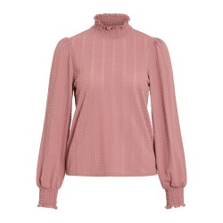 VILYRI Blusenshirt mit Smokdetail