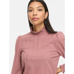VILYRI blusa con dettaglio arricciato
