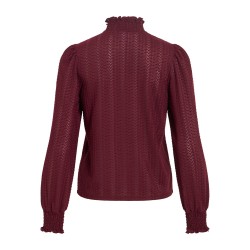 VILYRI Blusenshirt mit Smokdetail