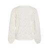 VILANERA Spitzenbluse mit Hemdkragen