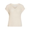 VILOGAN V-Neck T-Shirt aus Spitze für Damen