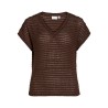 VILOGAN V-Neck T-Shirt aus Spitze für Damen