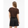 VILOGAN V-Neck T-Shirt aus Spitze für Damen