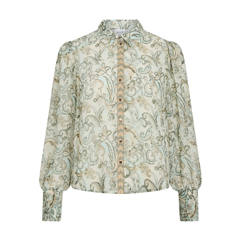 VIPRAYA NEW LS SHIRT/RN Damenhemd mit Print