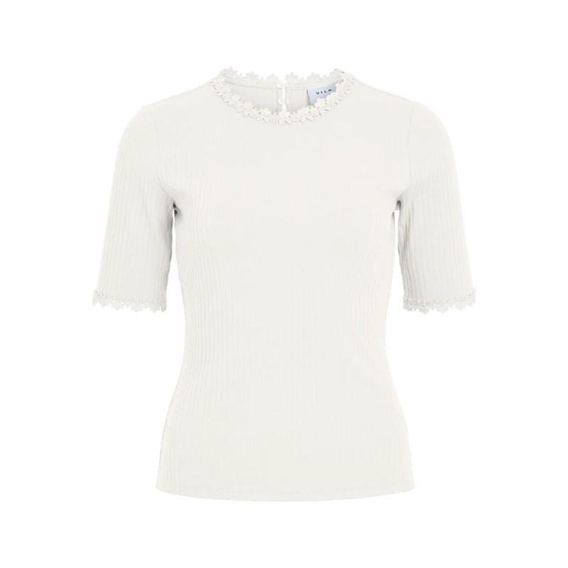 VIBABIA FLOWER Top mit Rundhalsausschnitt