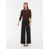VIANINE PUF 3/4 O-NECK TOP/KA
