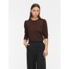 VIANINE PUF 3/4 O-NECK TOP/KA