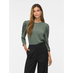VIANINE PUF 3/4 O-NECK TOP/KA