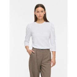 VIANINE PUF 3/4 O-NECK TOP/KA