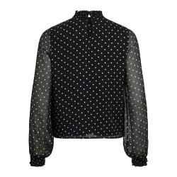 Top VIFALIA a maniche lunghe con collo alto