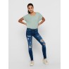 ONLY MOSTER Top mit Rundhalsausschnitt