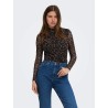 Top ONLERICA in mesh a maniche lunghe