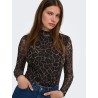 Top ONLERICA in mesh a maniche lunghe