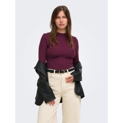 ONLEMMA L/S HIGH NECK TOP NOOS JRS