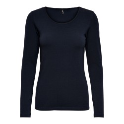 Top donna a maniche lunghe in cotone biologico