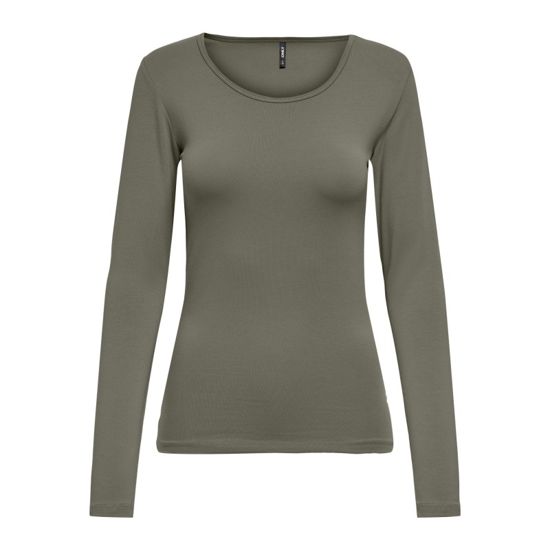 Langarmtop aus Bio-Baumwolle für Damen