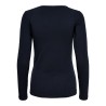Top donna a maniche lunghe in cotone biologico