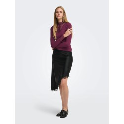 Top Tilde a maniche lunghe con collo alto