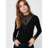 ONLTILDE L/S HIGH NECK LACE TOP JRS NOOS