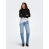 JDYFRANSISKA L/S HI-NCK TOP JR NOOS