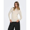 JDYFRANSISKA top a maniche lunghe con collo alto