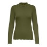 JDYFRANSISKA L/S HI-NCK TOP JR NOOS