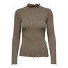 JDYFRANSISKA top a maniche lunghe con collo alto