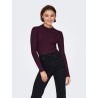 JDYFRANSISKA top a maniche lunghe con collo alto