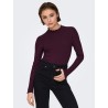 JDYFRANSISKA top a maniche lunghe con collo alto