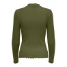JDYFRANSISKA top a maniche lunghe con collo alto