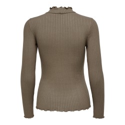 JDYFRANSISKA top a maniche lunghe con collo alto