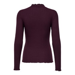 JDYFRANSISKA top a maniche lunghe con collo alto