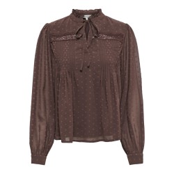 ONLMADONNA top a maniche lunghe con zip