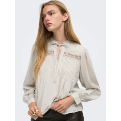 ONLMADONNA L/S TOP WVN