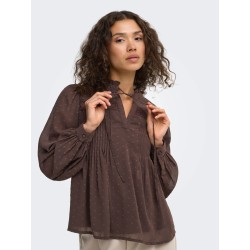 ONLMADONNA top a maniche lunghe con zip