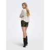 ONLMADONNA top a maniche lunghe con zip