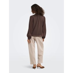 ONLMADONNA top a maniche lunghe con zip