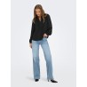 JDYRACHEL LIFE L/S PINTUCK TOP WVN NOOS