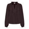 JDYRACHEL blusa con scollo a V e dettagli in pizzo