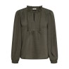 JDYRACHEL Bluse mit V-Ausschnitt und Spitzendetails