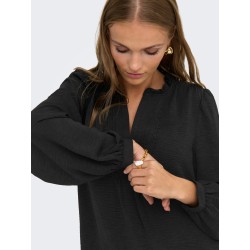 JDYRACHEL blusa con scollo a V e dettagli in pizzo