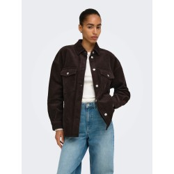 ONLTIGGY overshirt in velluto da donna | ModeWerk