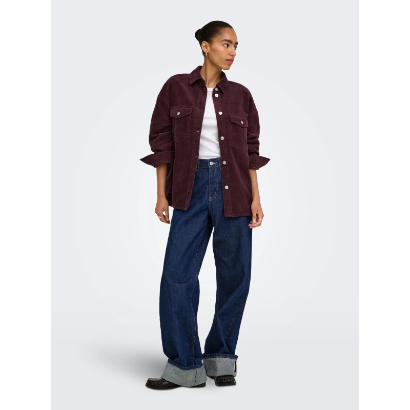 ONLTIGGY L/S CORD SHACKET PNT NOOS