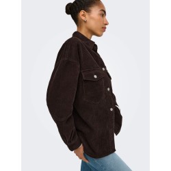 ONLTIGGY overshirt in velluto da donna | ModeWerk