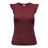 JDYSOFIA ärmelloses Top mit Volants | ModeWerk