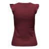 JDYSOFIA ärmelloses Top mit Volants | ModeWerk