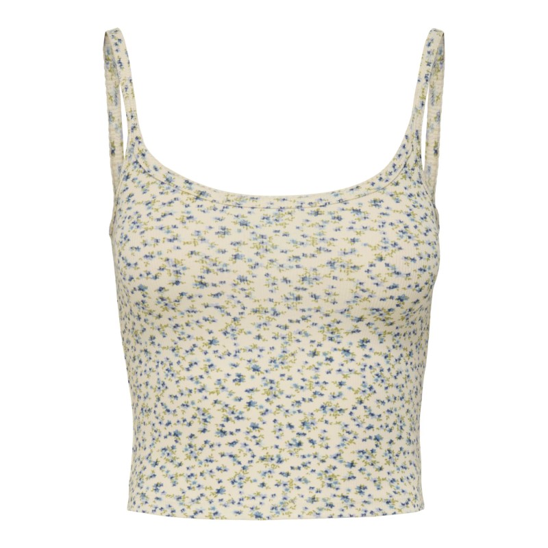 Top cropped ONLEVE in cotone biologico
