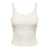 Top cropped ONLEVE in cotone biologico